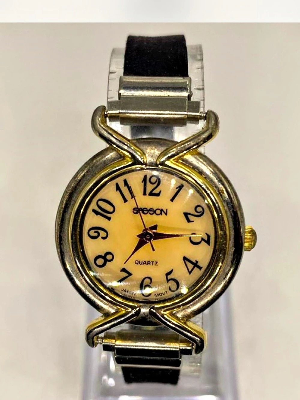 *** Sasson ^^^ Quartz Watch / Gold silverwear * Japan movement ^^^